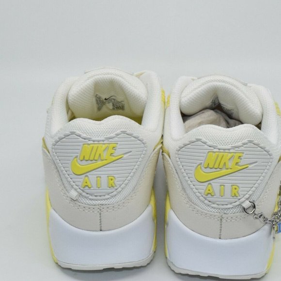 Nike Air Max 90 SE Princess Charming Sail Yellow Voltage White DJ5198-100 - Picture 4 of 7